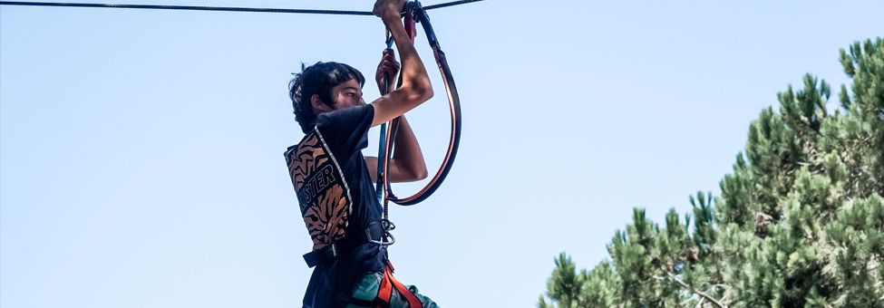 Zip Line on the Lisbon coast