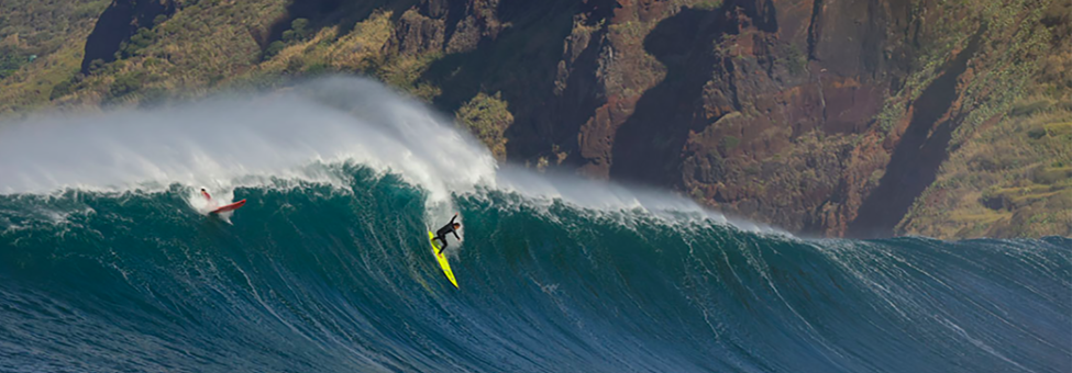 Surfing in Madeira