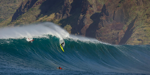 Surfing in Madeira